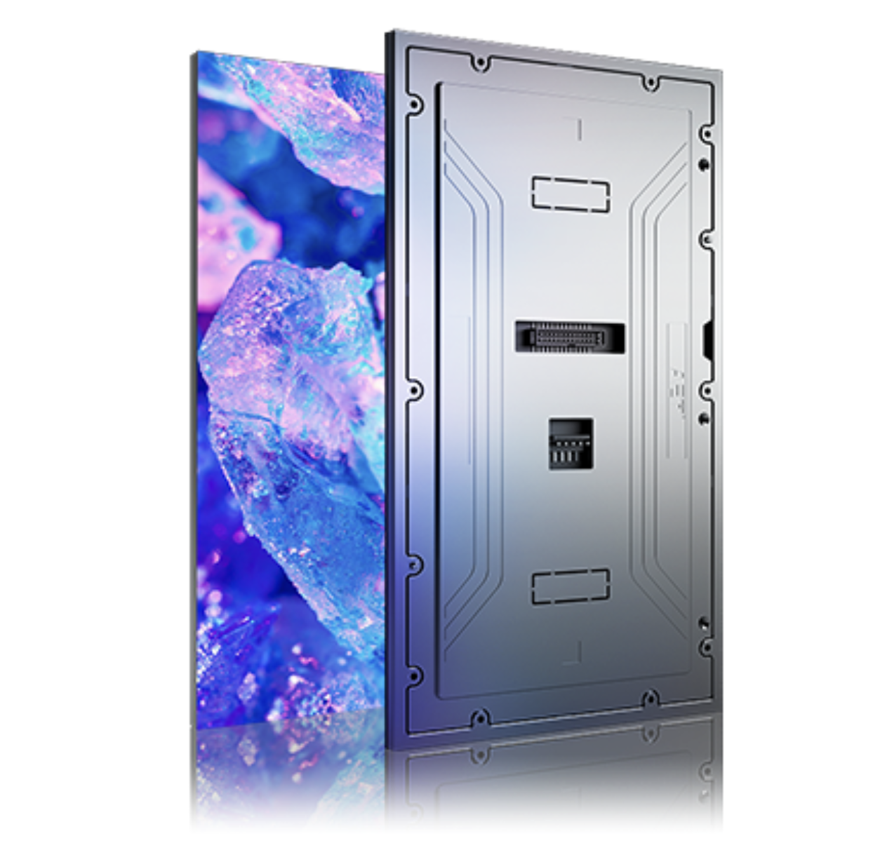 Portable Iron Stand LED Kiosk